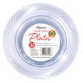 Wegmans Clear Plastic 10.25" Plates 30 Count Family Pack