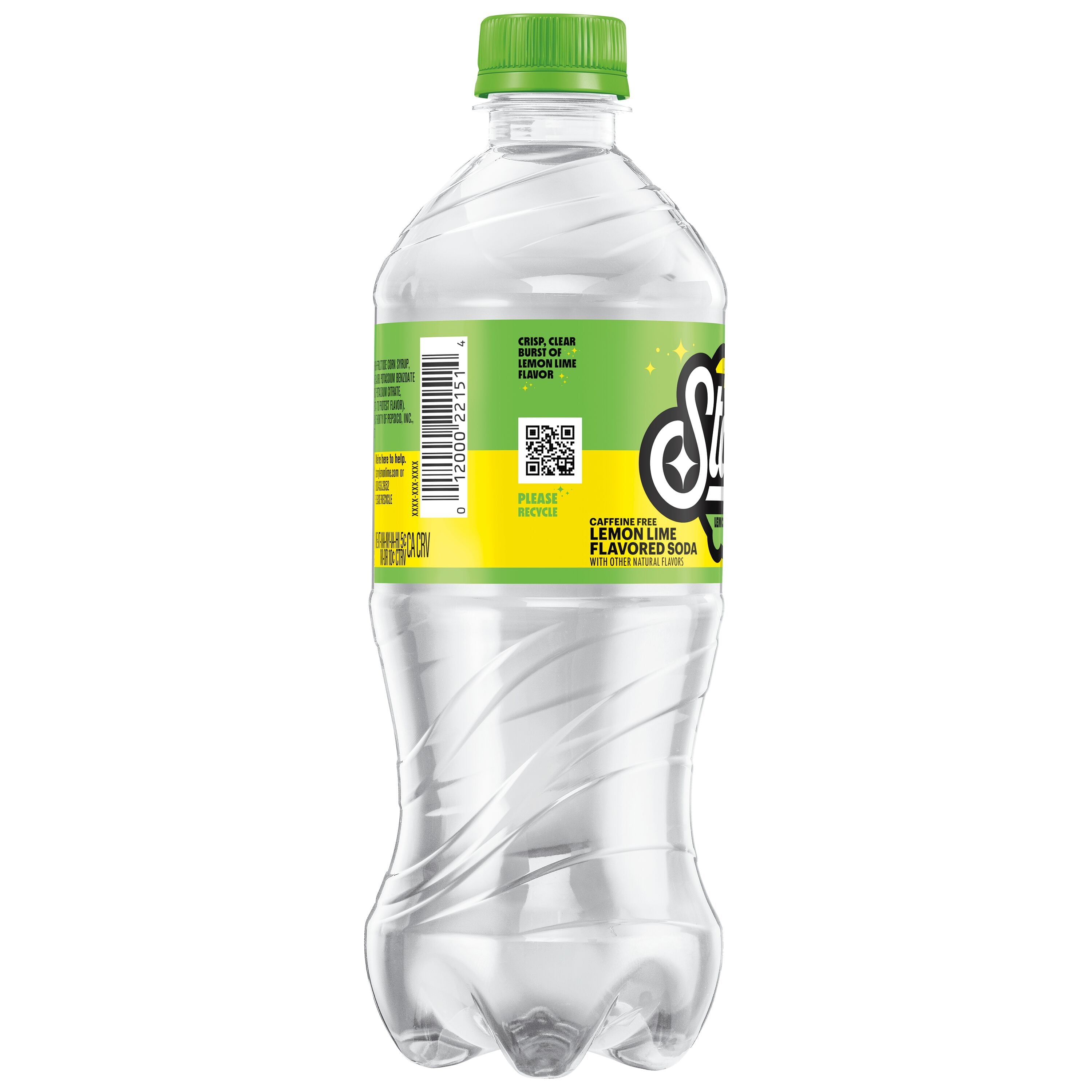 Starry Lemon Lime Soda Pop Bottle 20 Fl Oz