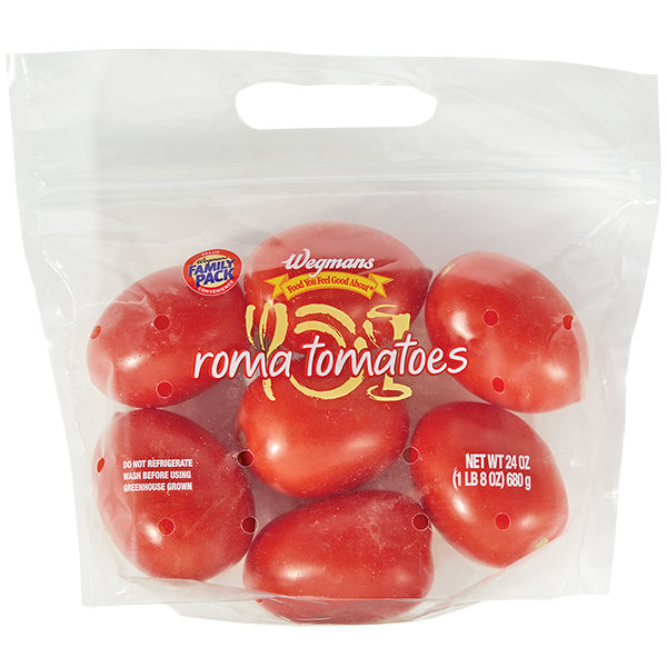 Wegmans Roma Tomatoes Family Pack