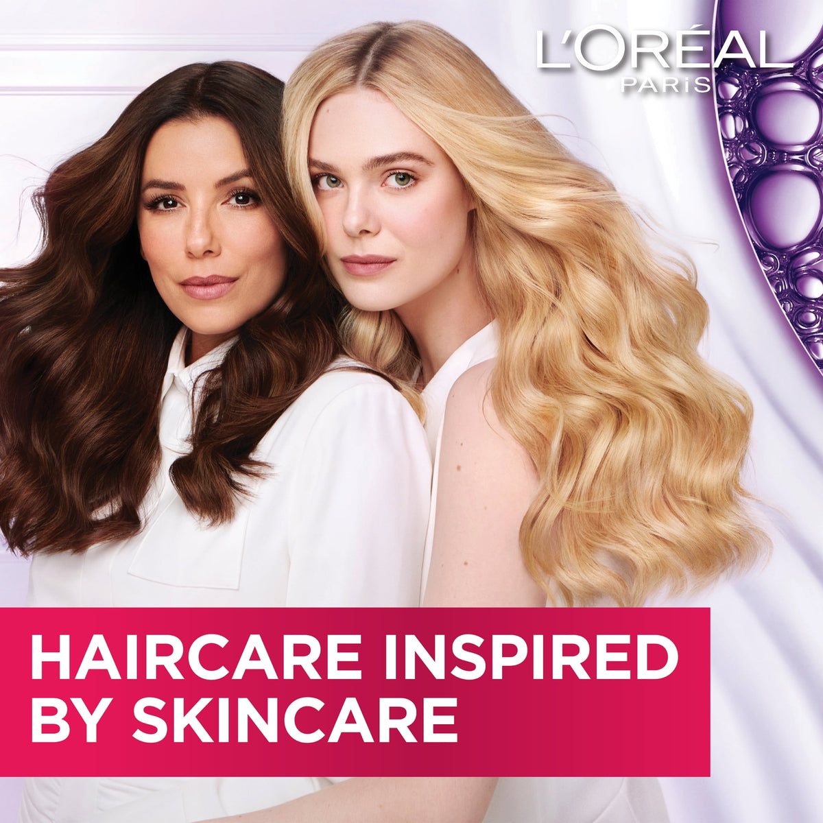 L'Oreal Paris Elvive Hyaluron Plump Hydrating Shampoo & Conditioner Set 25.2 fl oz