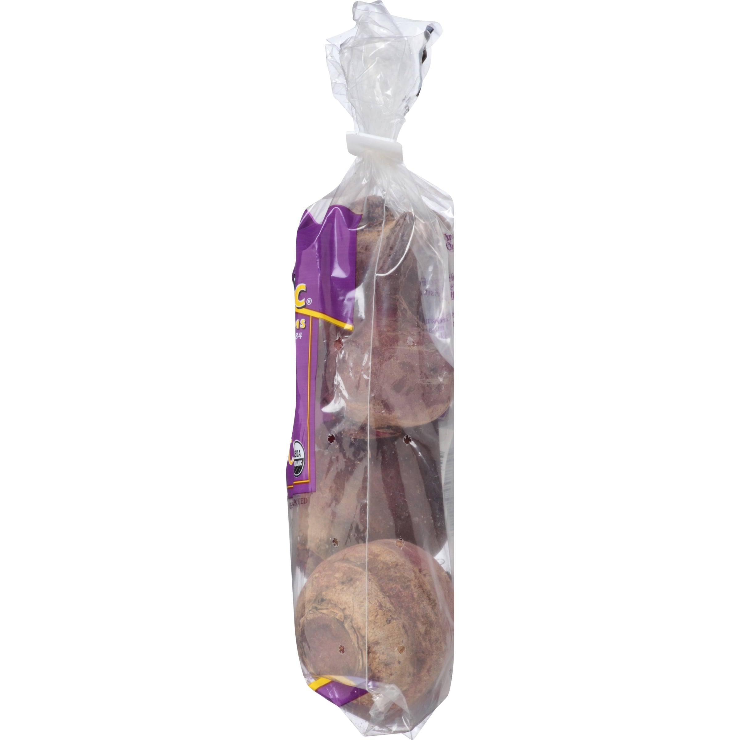 Fresh Organic Whole Red Beets 1 Lb Bag