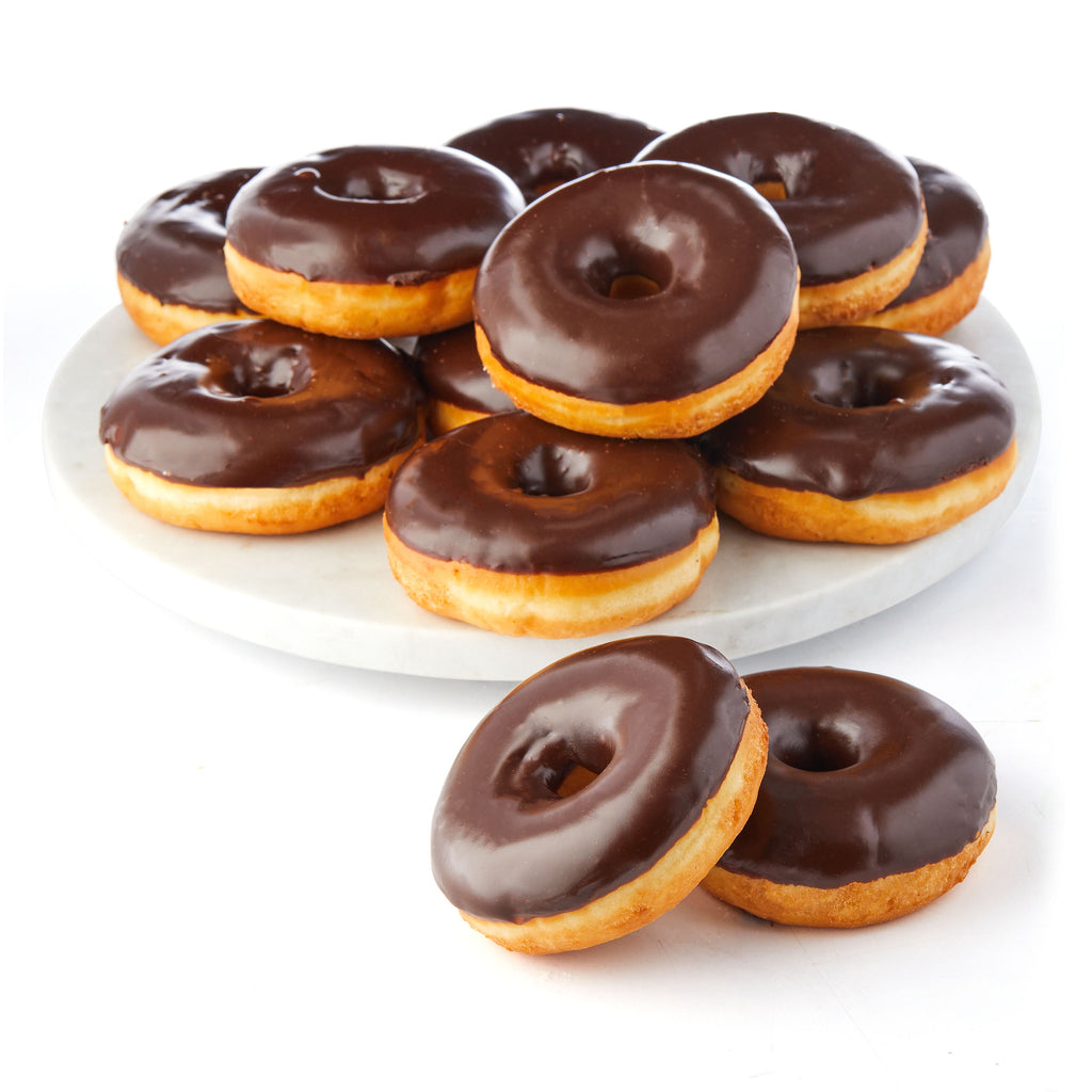 Chocolate Iced Donuts 12 Count 2 Lb 12 Oz Freshness Guaranteed