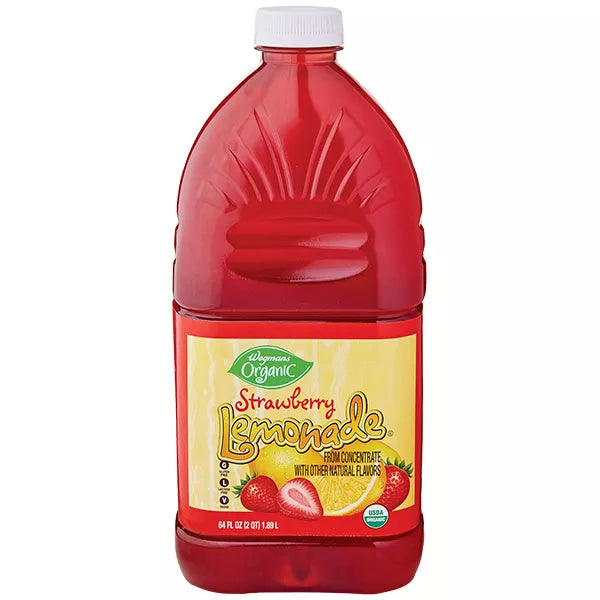 Wegmans Organic Strawberry Lemonade 64 fl. oz.