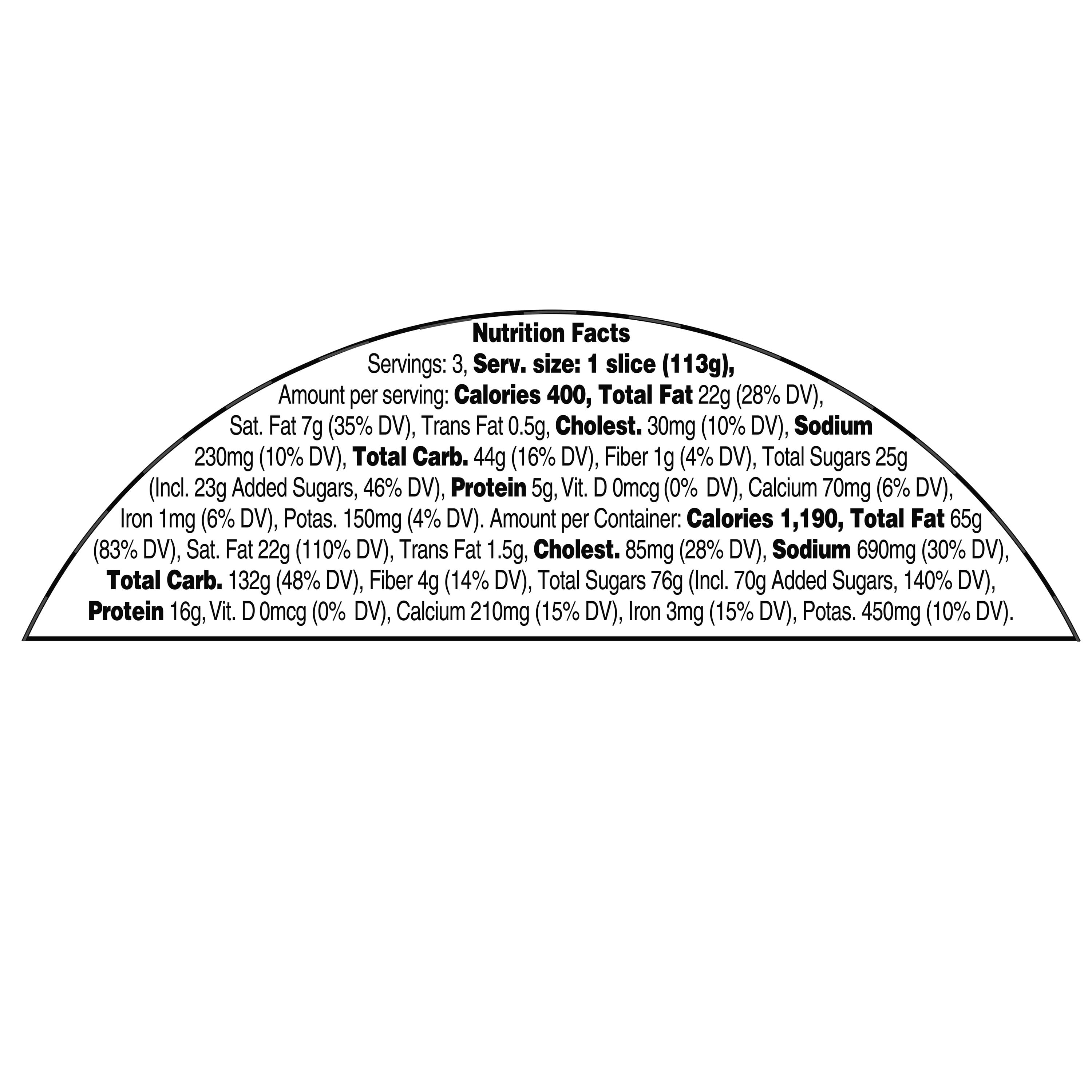 Cookie Variety Cheesecake Slices 12 Oz 3 Count Freshness Guaranteed