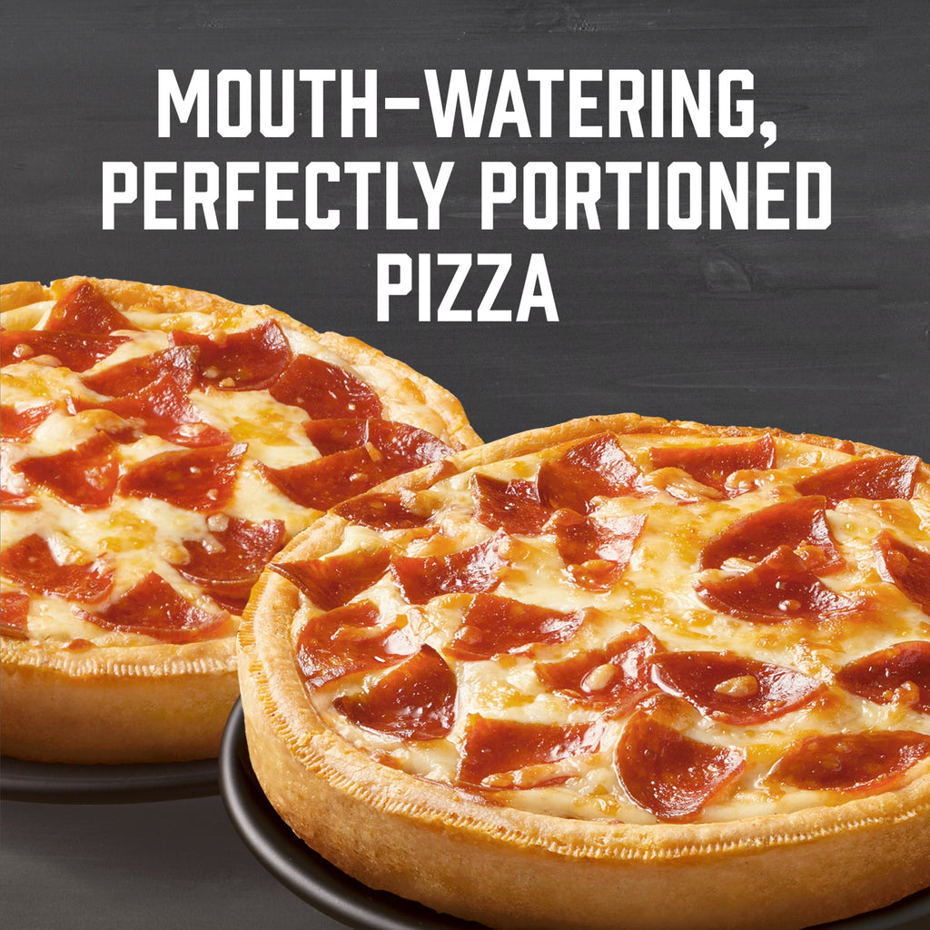 Red Baron Pepperoni Deep Dish Singles Frozen Personal Pizza 11.2 Oz 2 Pack