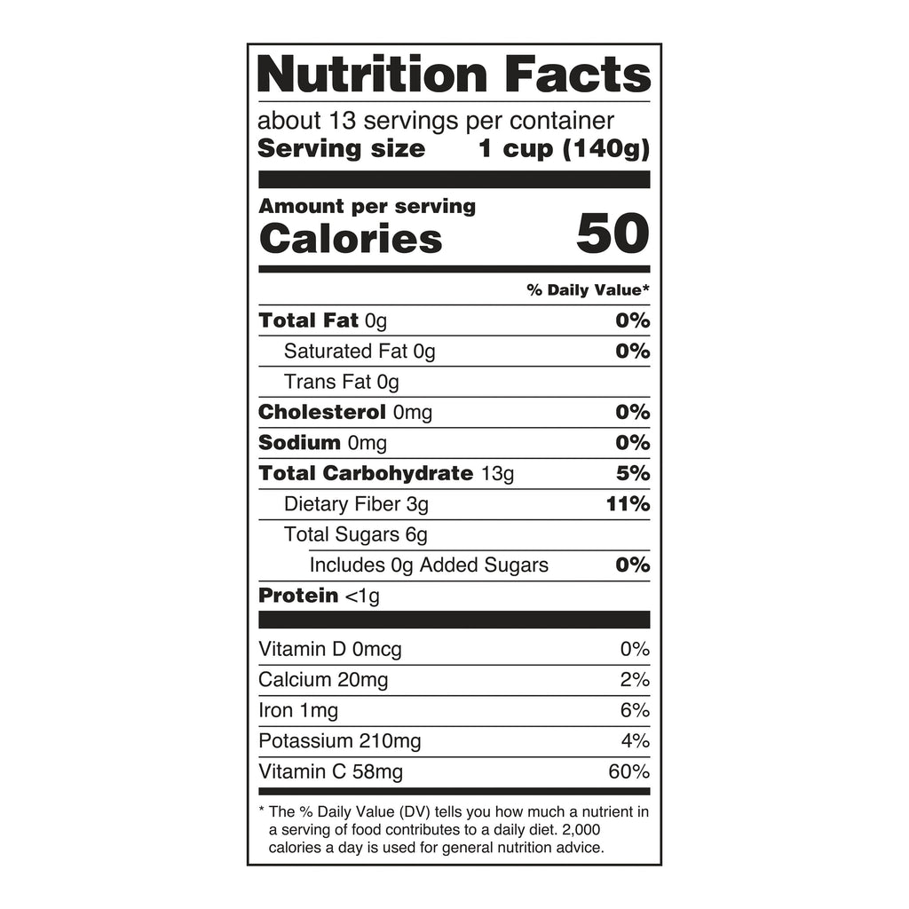 Great Value Sliced Strawberries Frozen 64 Oz