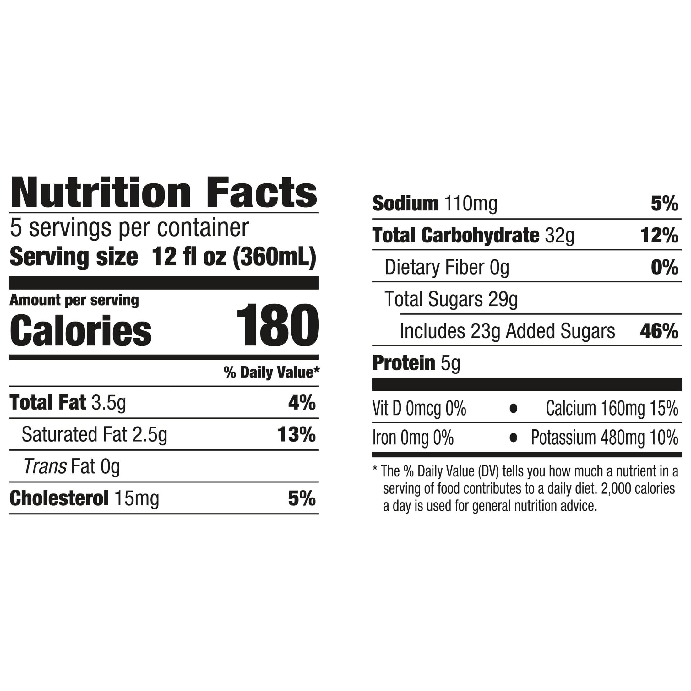 International Delight Vanilla Naturally Caffeinated Medium-Light Roast Iced Coffee 64 fl oz Carton