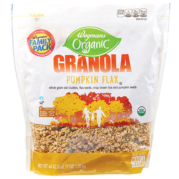 Wegmans Organic Pumpkin Flax Granola 16 oz