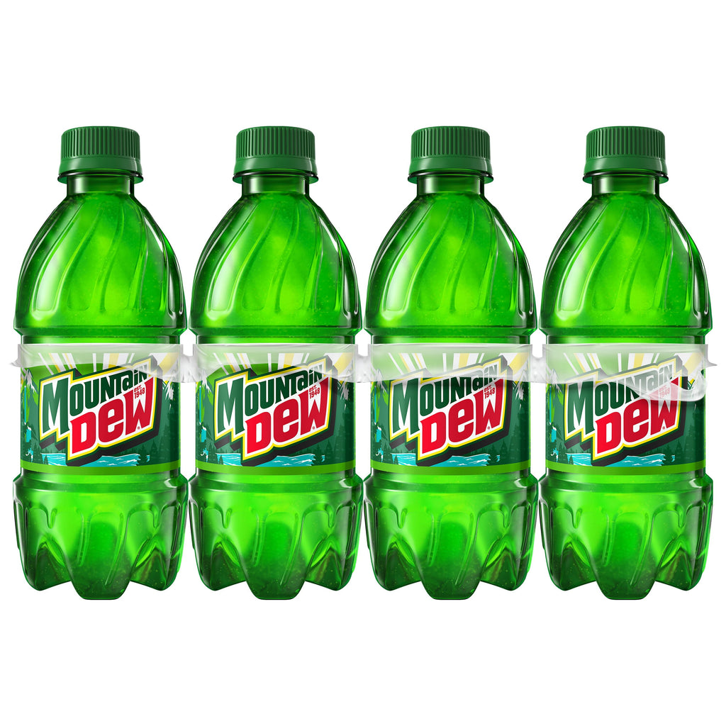 Mountain Dew Citrus Soda Pop Bottles 12 Fl Oz 8 Pack