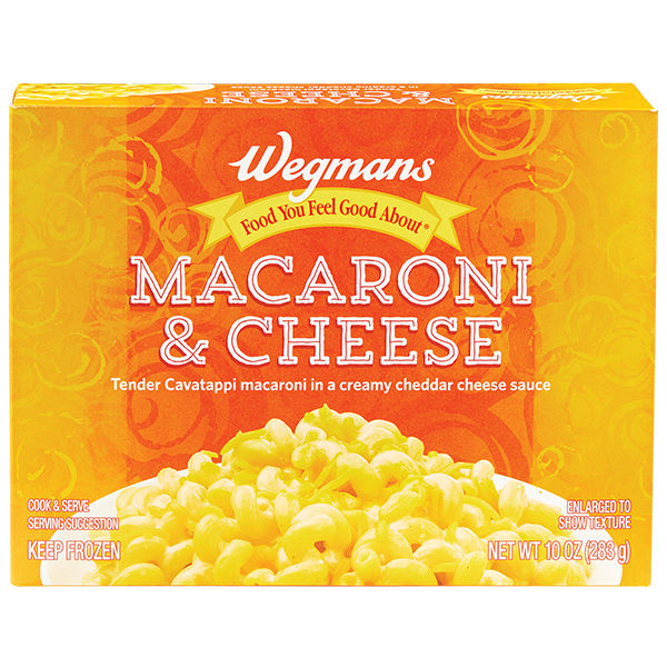 Wegmans Frozen Macaroni & Cheese Pasta Meal for 1 10 Oz
