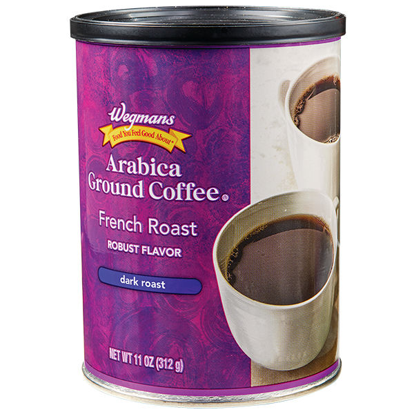 Wegmans Ground Coffee French Roast 10 Oz