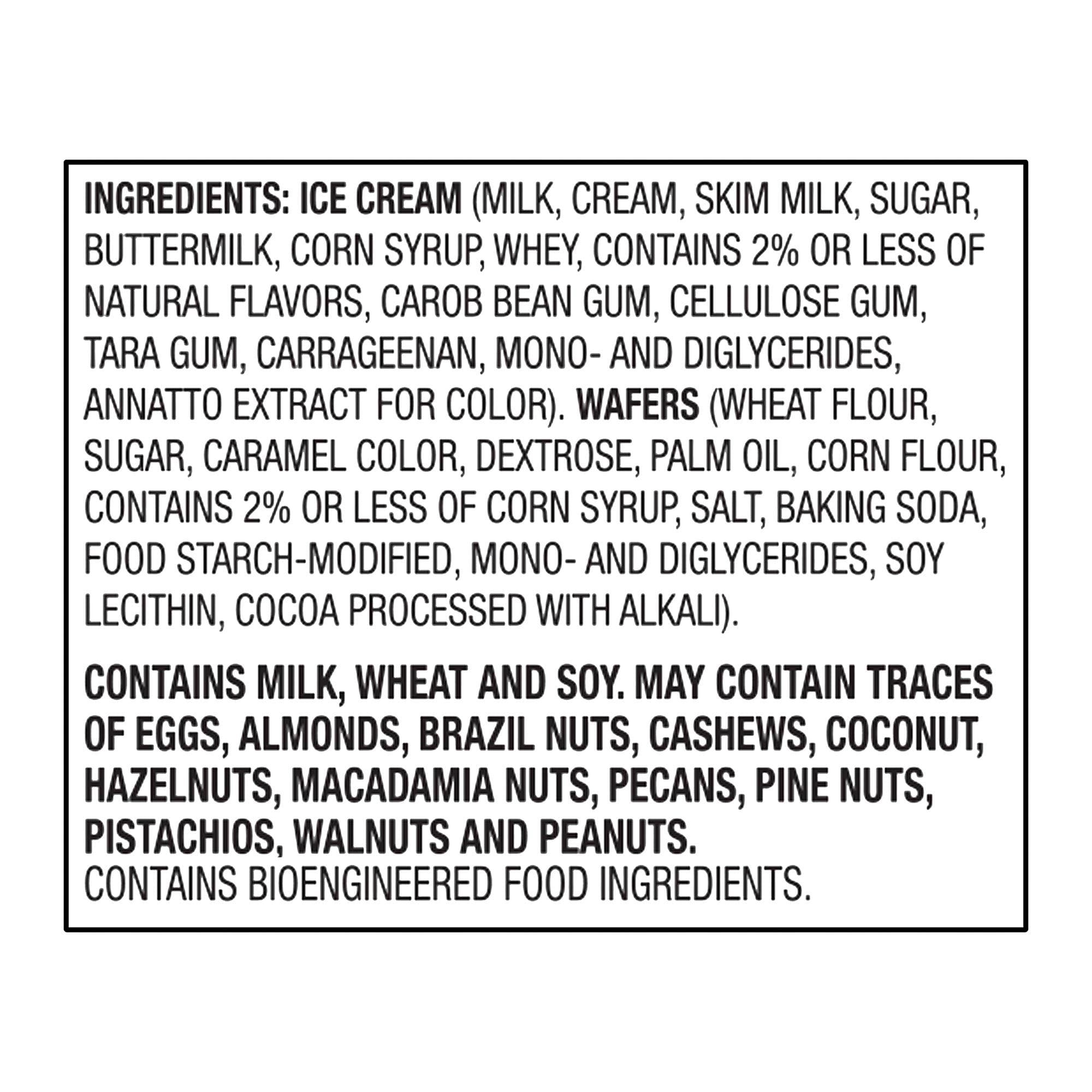 Great Value Vanilla Ice Cream Sandwiches 42 Fl Oz 12 Count