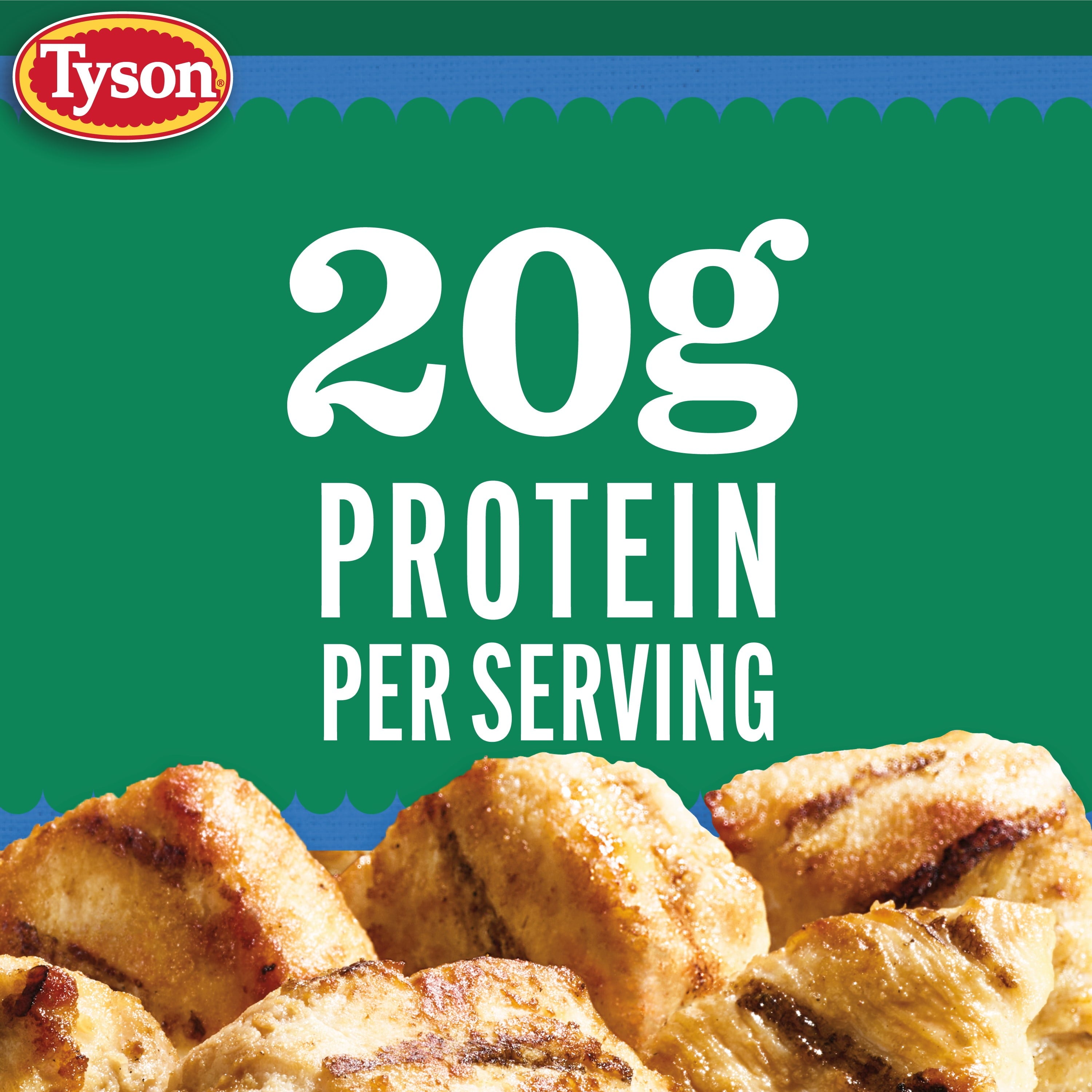 Tyson Grilled Boneless Chicken Bites Frozen 20 Oz