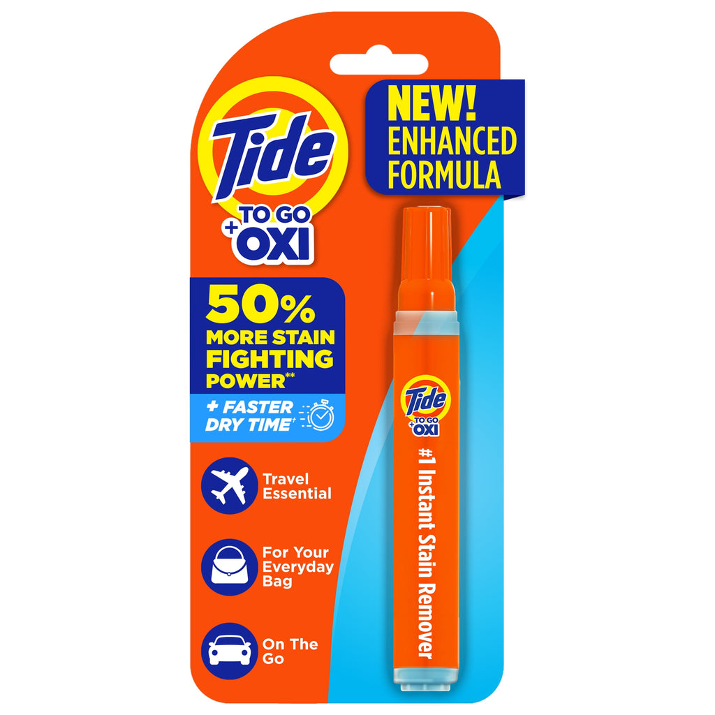 Tide To Go Instant Stain Remover Pen Travel & Pocket Size 0.33 fl oz 1 Count