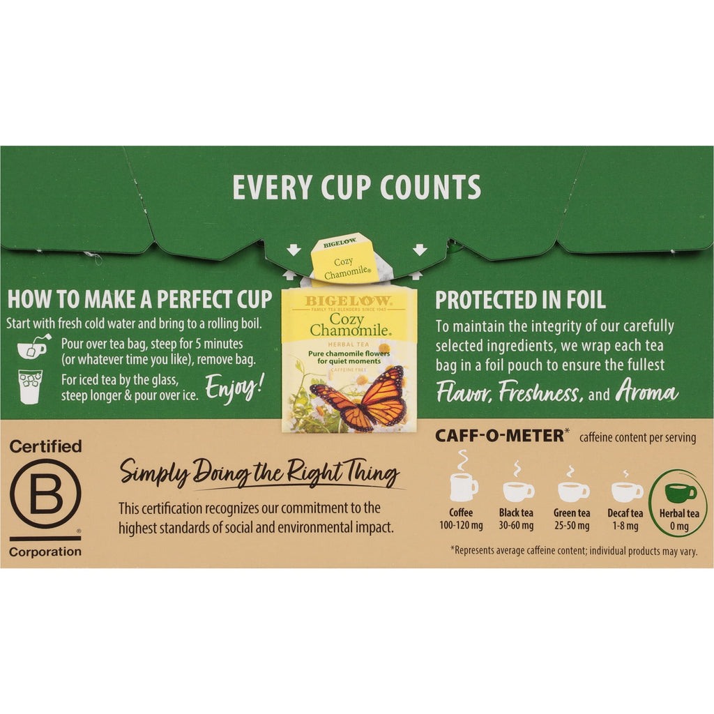 Bigelow Tea Assorted Herbal Caffeine-Free Tea Bags 1.03 oz 18 Count
