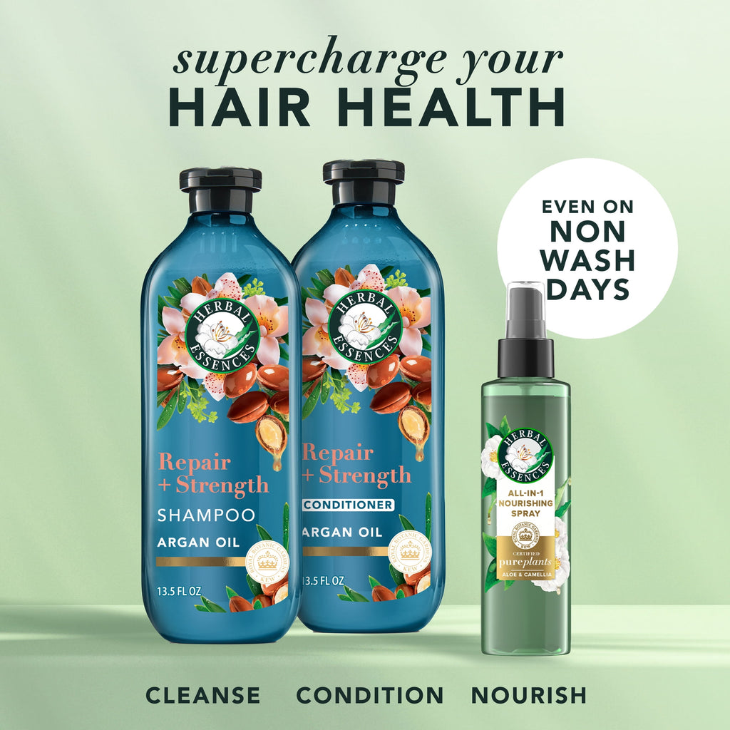 Herbal Essences Repair + Strength Argan Oil Shampoo 13.5 fl oz
