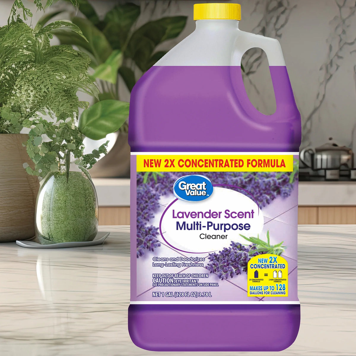 Great Value Multi-Purpose Cleaner Lavender Scent 128 fl oz