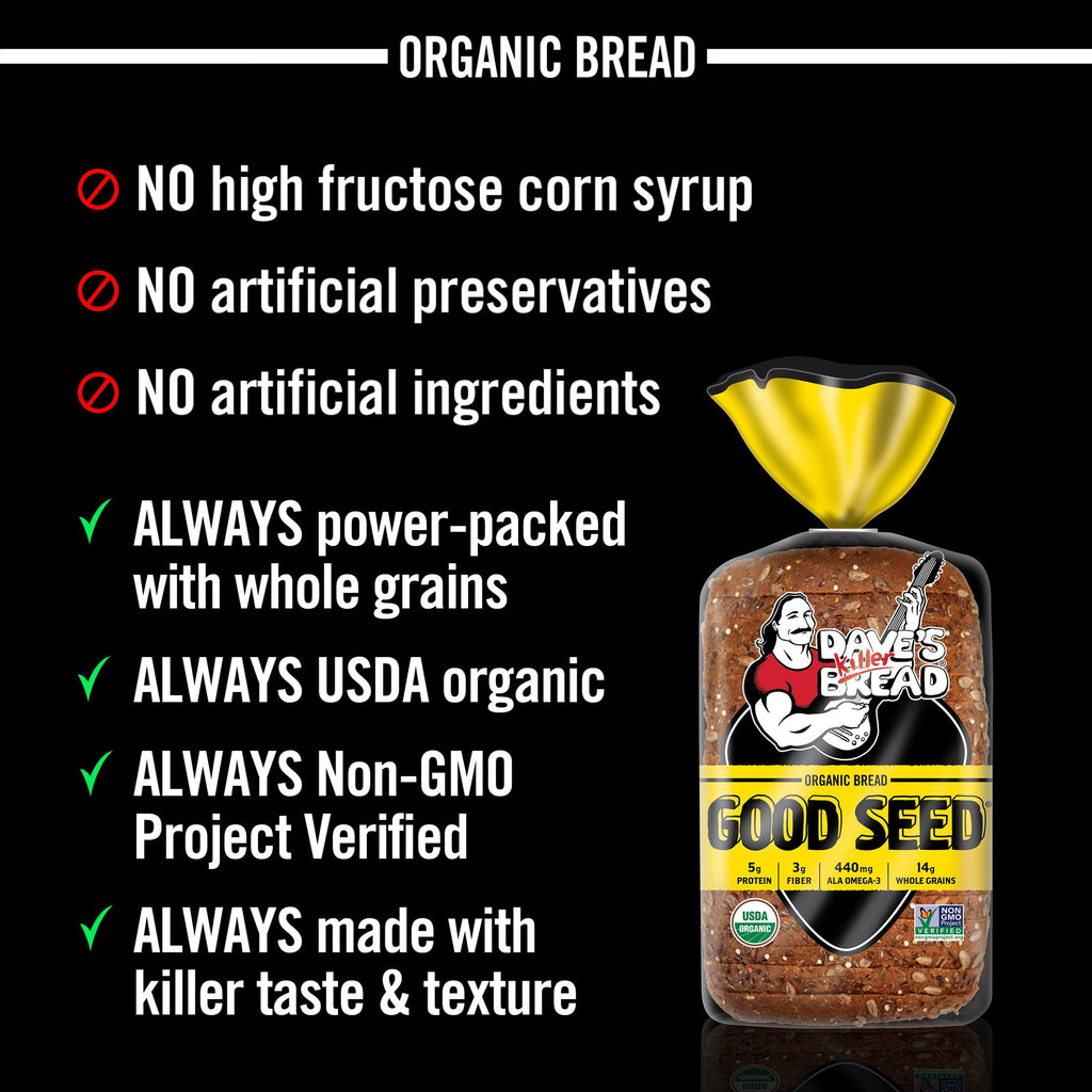 Good Seed Organic Whole Grain Bread 27 Oz 1 Count
