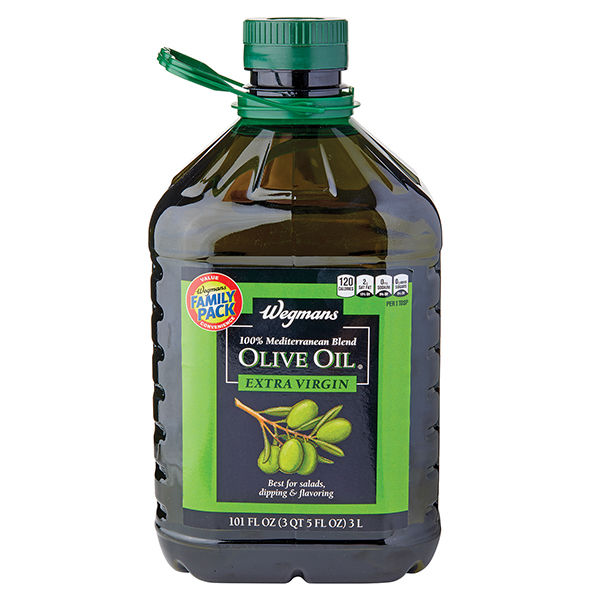 Wegmans Mediterranean Blend Extra Virgin Olive Oil Family Pack