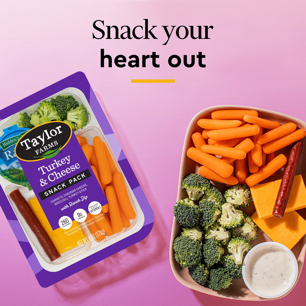 Turkey & Cheddar Snack Tray 6 Oz