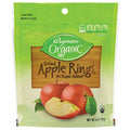 Wegmans Organic Dried Apple Rings 6 Oz