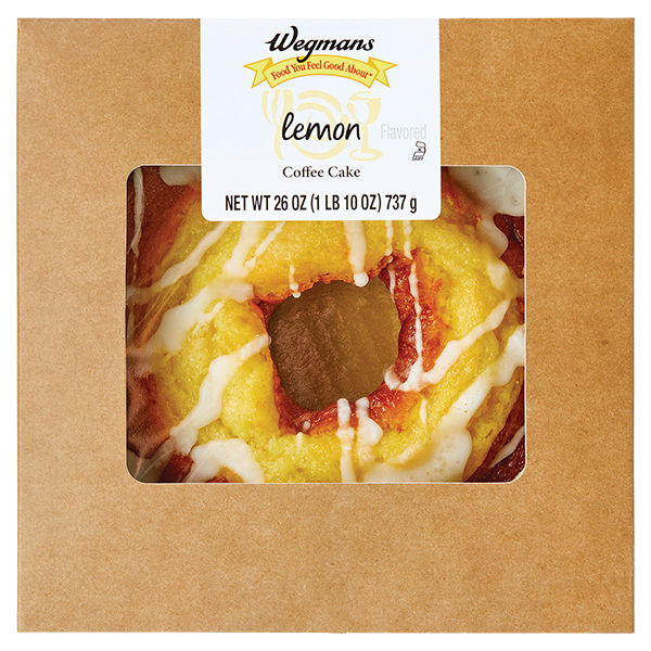Wegmans Lemon Coffee Cake 26 oz