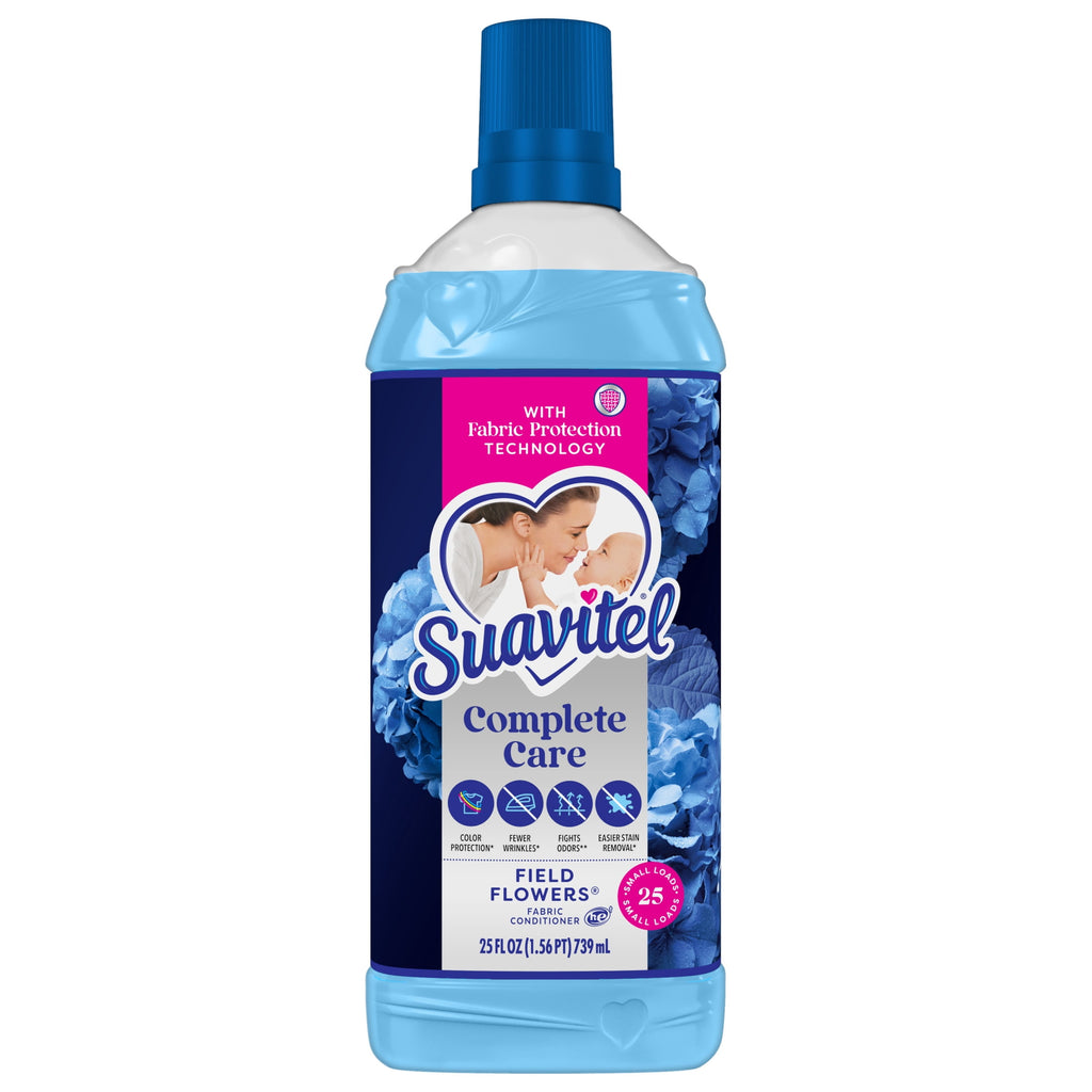 Suavitel Complete Liquid Fabric Softener Field Flowers Scent 25 fl oz