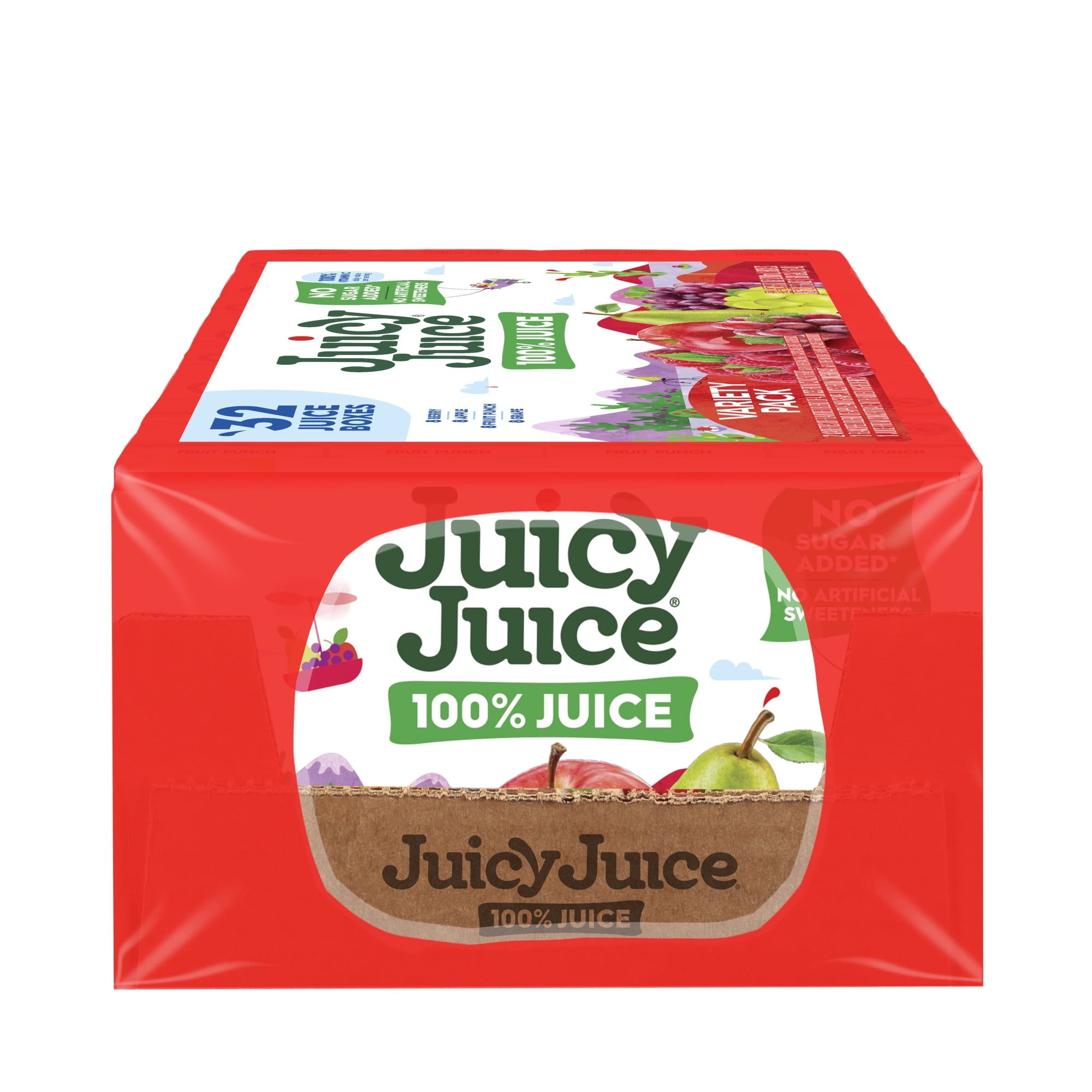 Juicy Juice 100% Juice Variety Pack Juice Boxes 32 Count 6.75 fl oz