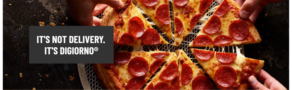 DiGiorno Rising Crust Four Cheese Frozen Pizza 24.6 Oz