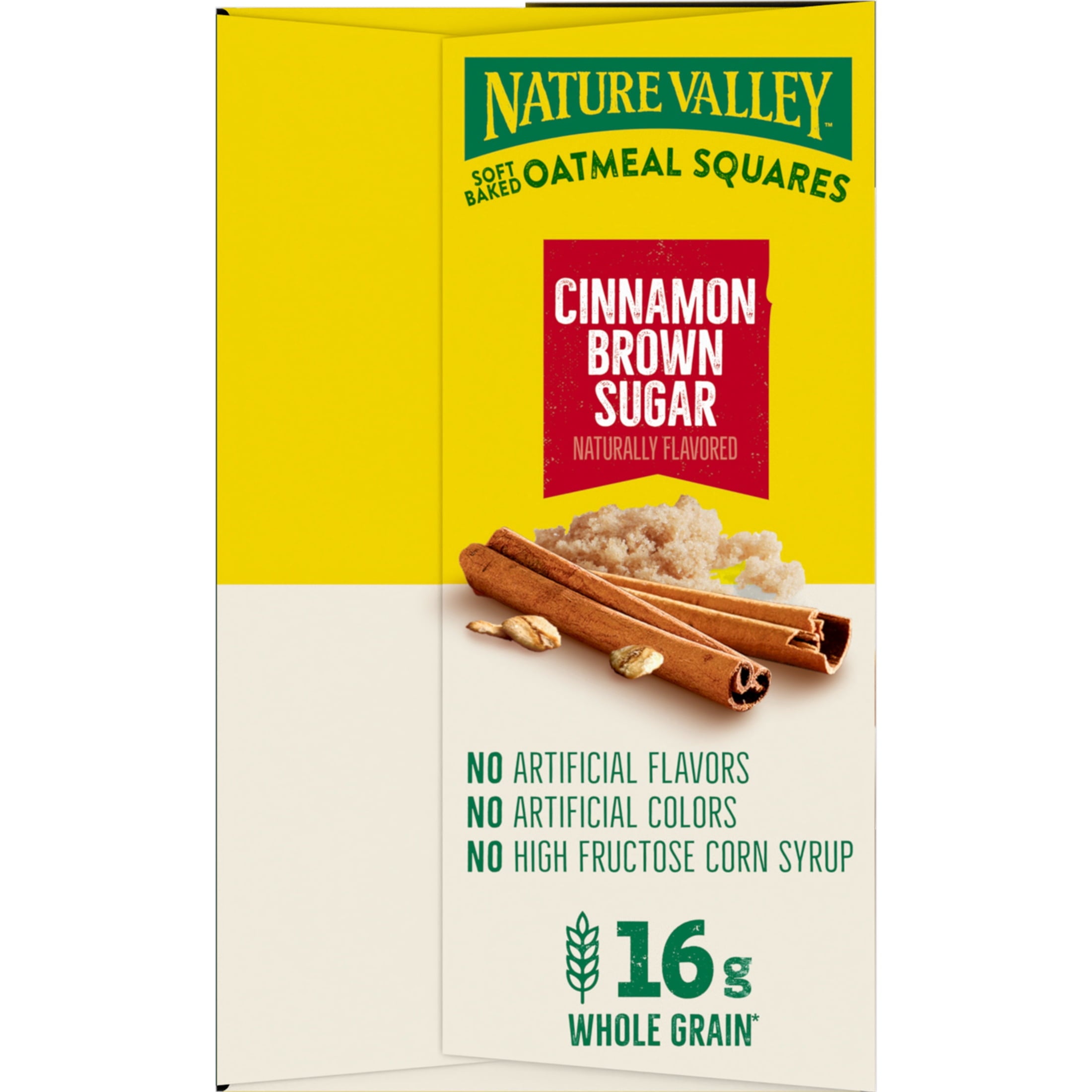 Soft Baked Oatmeal Squares Cinnamon Brown Sugar 14.88 Oz 12 Count Nature Valley