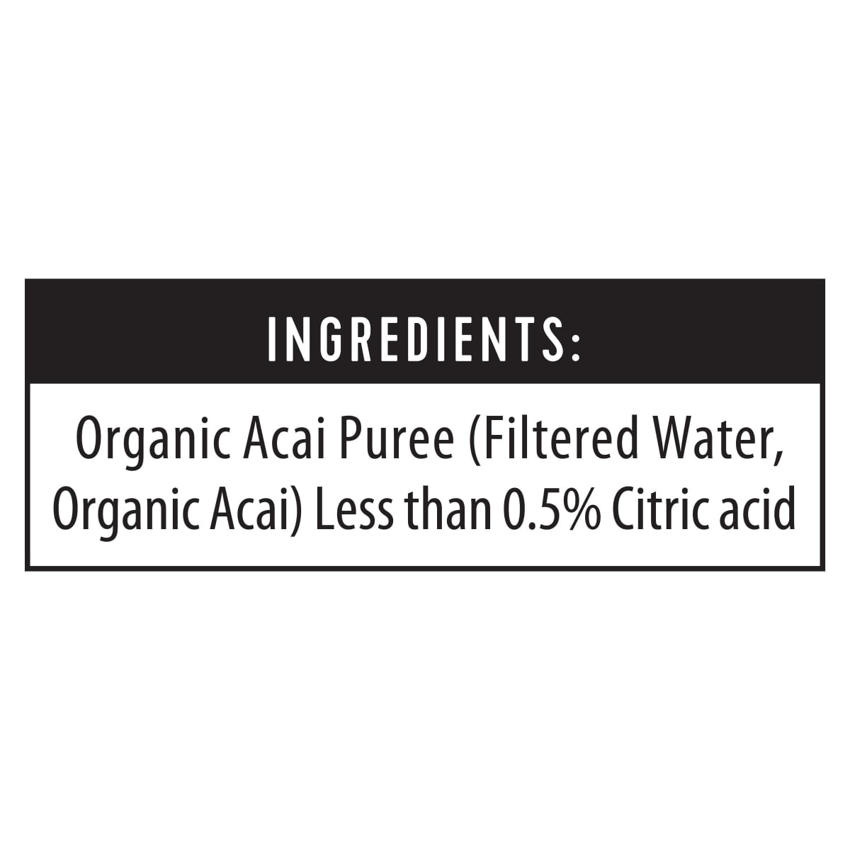 Pitaya Foods Frozen Acai Berry Pieces Pure Unsweetened Organic 12 Oz