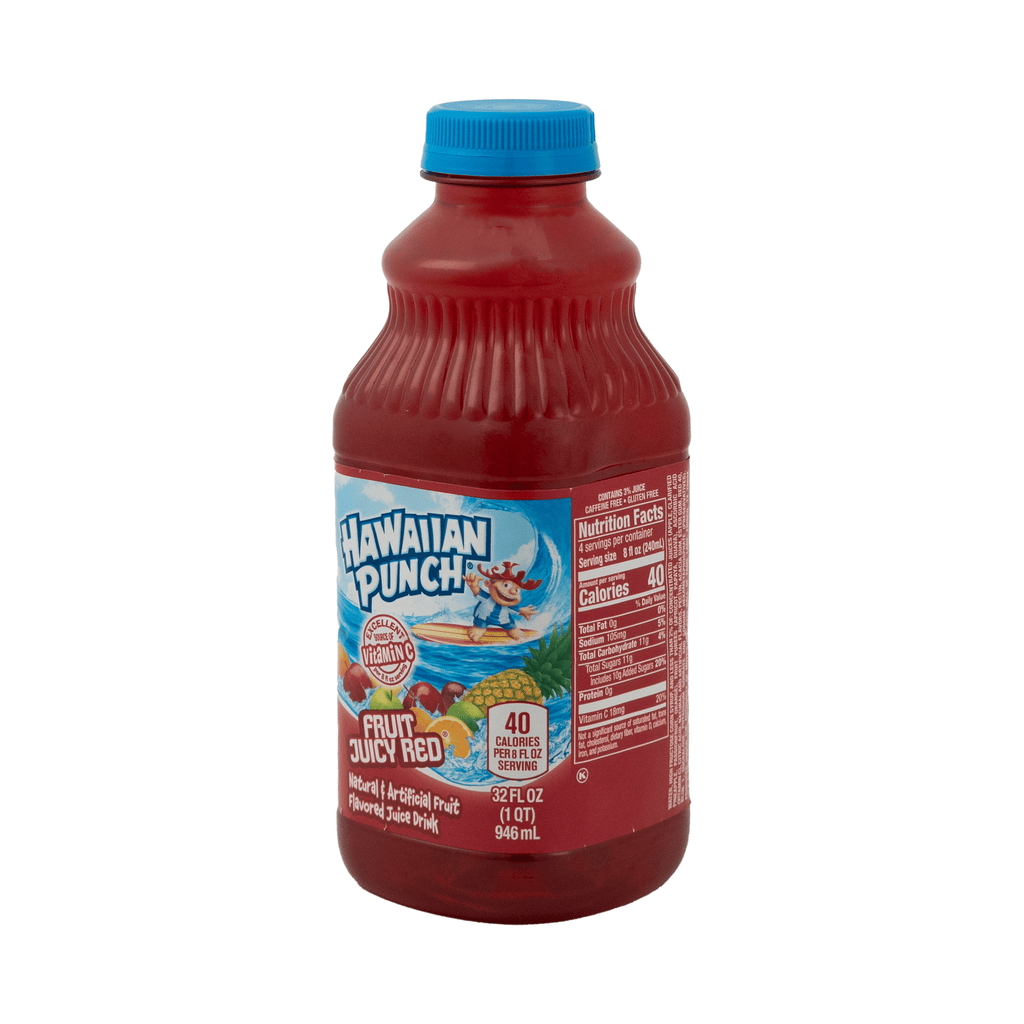 Hawaiian Punch Fruit Juicy Red Juice 32 fl oz Bottle