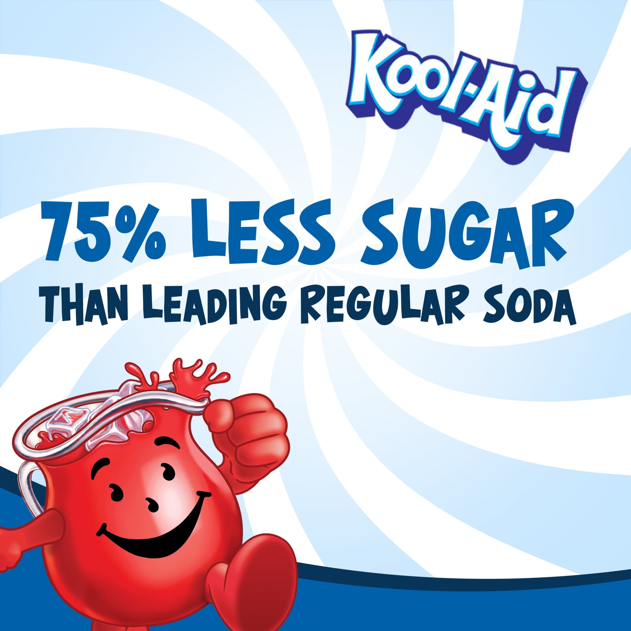 Kool-Aid Bursts Berry Blue Soft Drink 6.75 fl oz 6 Bottles 2 Pack