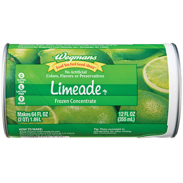Wegmans Frozen Limeade from Concentrate 12 Fl Oz