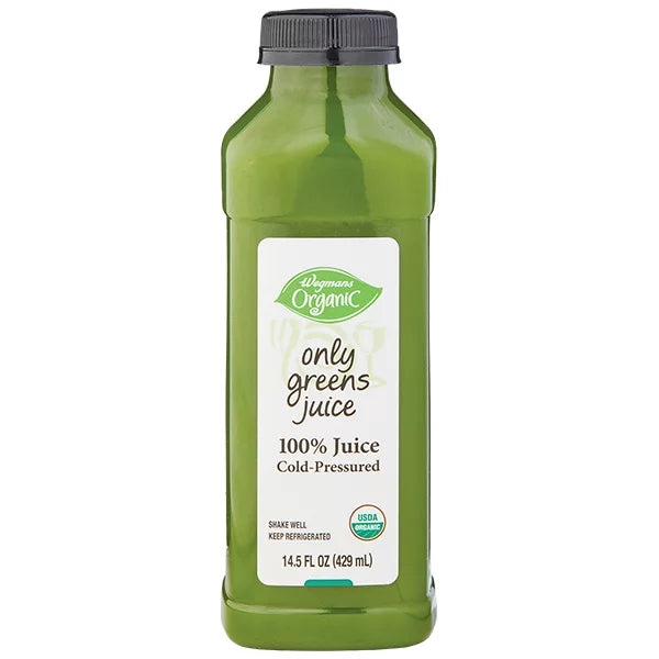 Wegmans Organic Only Greens Juice 14.5 fl. oz.