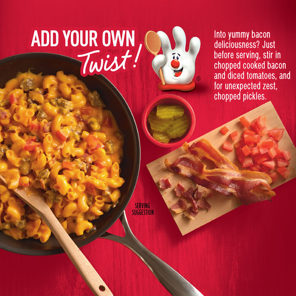 Hamburger Helper Double Cheeseburger Macaroni Value Size Box 9.6 Oz