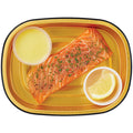 Wegmans Gold Pan Lemon Pepper Seasoned Salmon with Lemon Butter Sauce