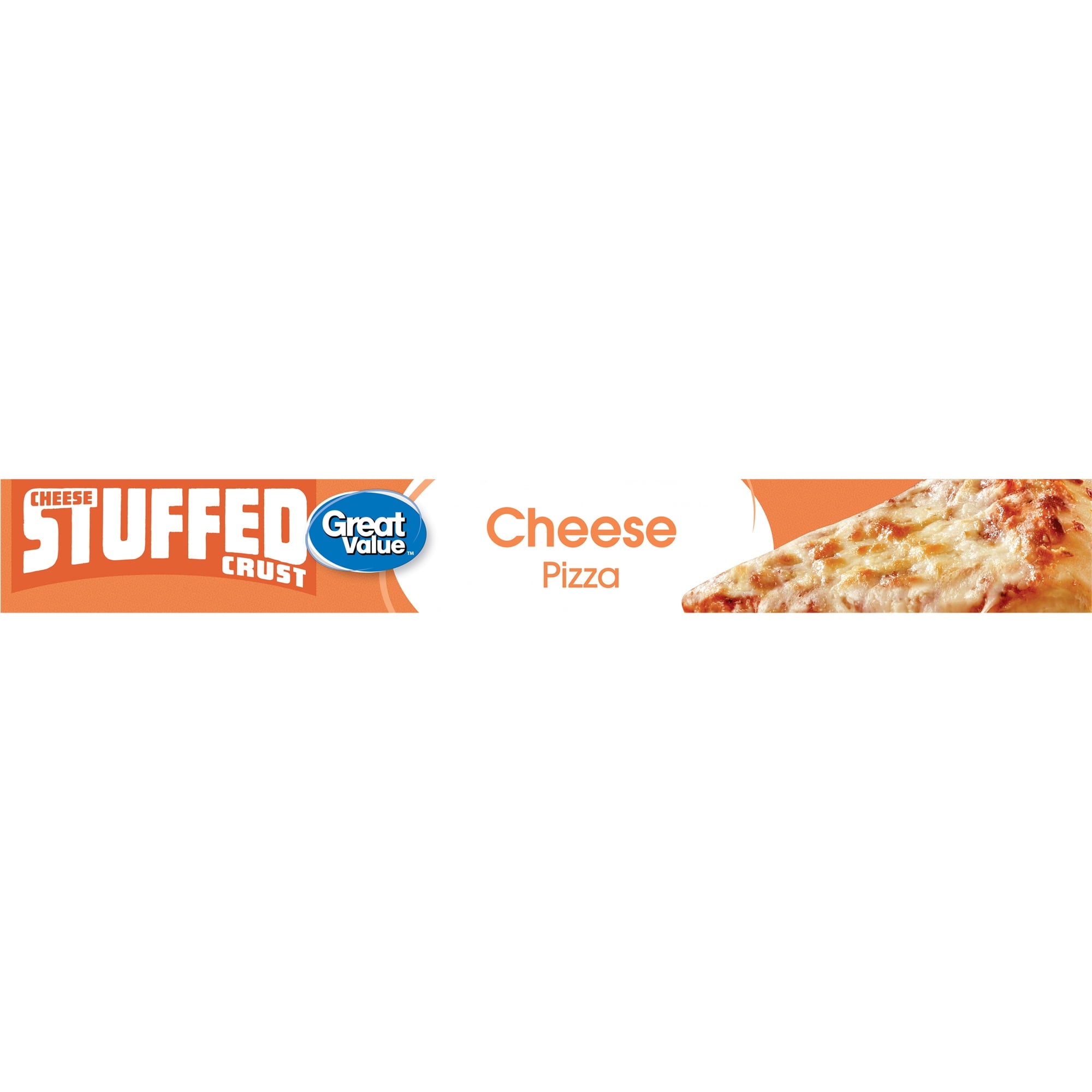Great Value Stuffed Crust Cheese Frozen Pizza 22.35 Oz