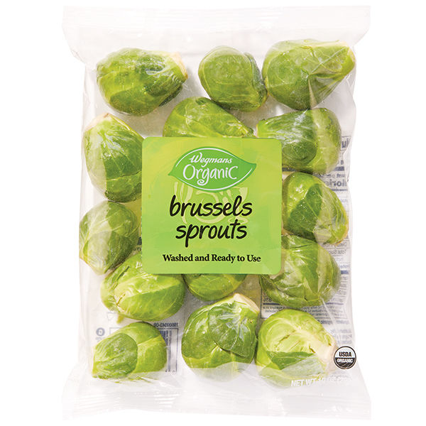 Wegmans Organic Brussels Sprouts 10 Oz