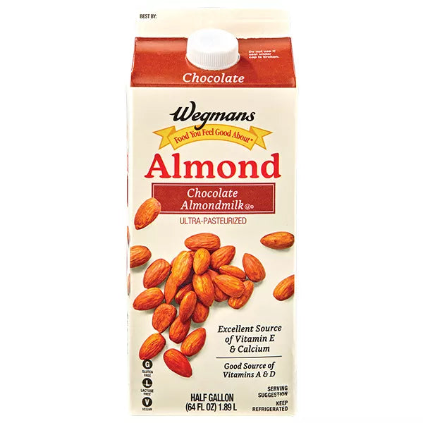 Wegmans Chocolate Almondmilk
64 fl. oz.