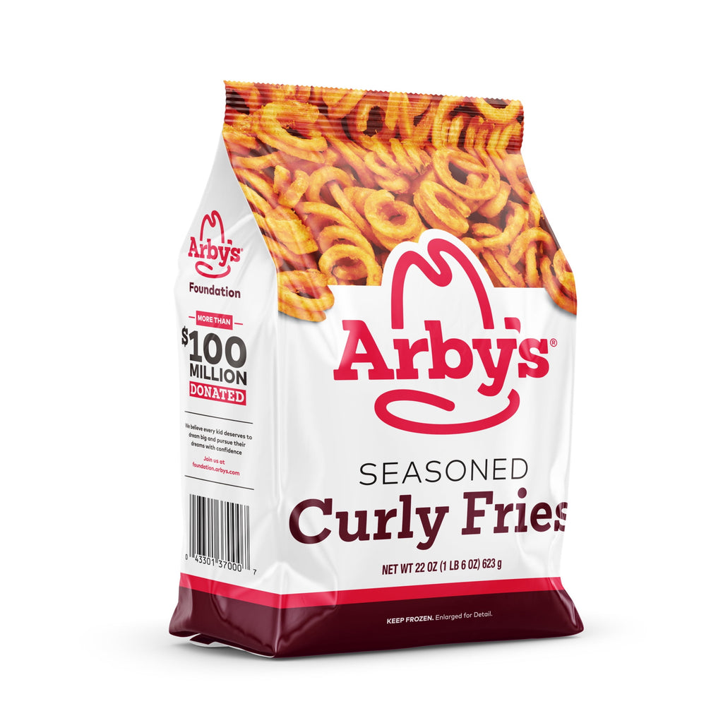 Arby's Seasoned Curly Fries Frozen 22 Oz
