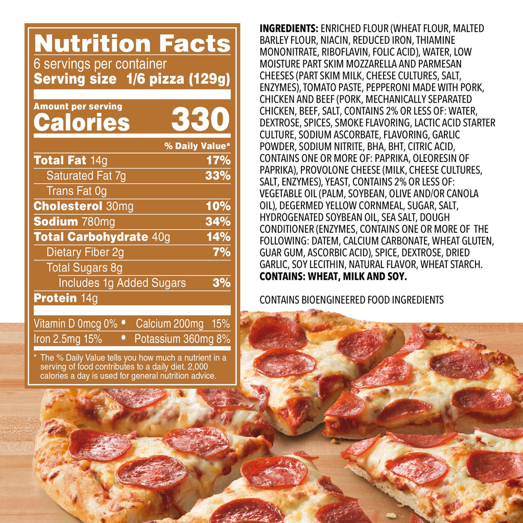 Freschetta Naturally Rising Crust Pepperoni Frozen Pizza 27.34 Oz