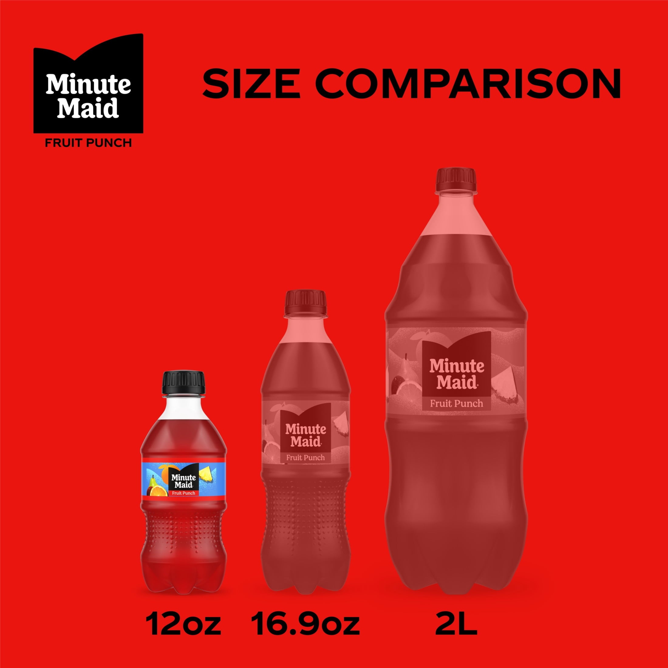 Minute Maid Fruit Punch Juice Drink 12 fl oz 6 Pack