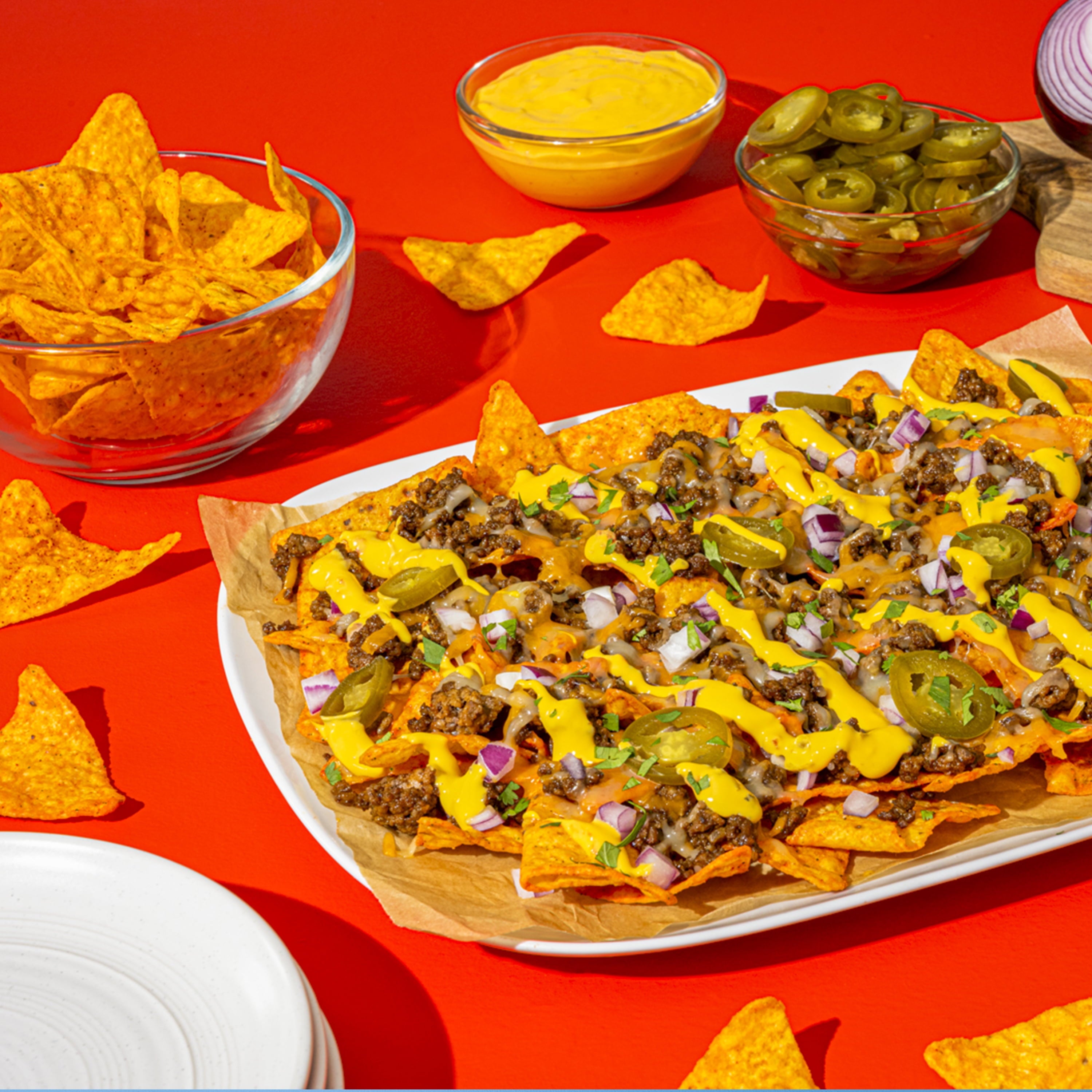 Spicy Nacho Flavored Tortilla Chips 14.5 Oz 1 Count Doritos