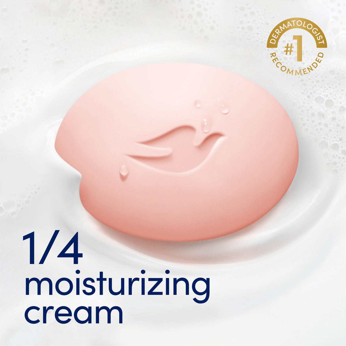 Dove Rebalancing Beauty Bar Soap White Peach & Rice Milk Moisturizing Cleanser 3.75 oz 4 Bars