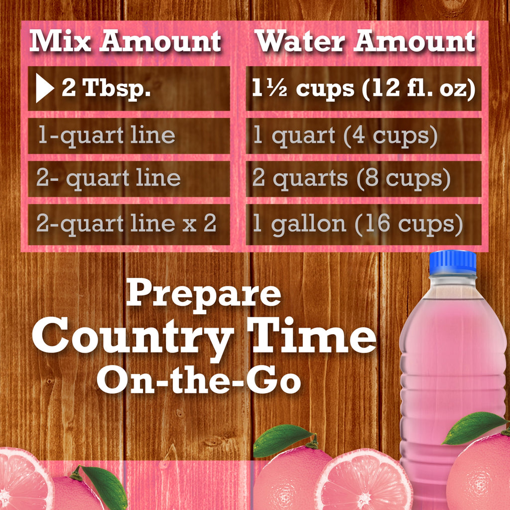 Country Time Pink Lemonade Naturally Flavored Powdered Drink Mix 19 oz