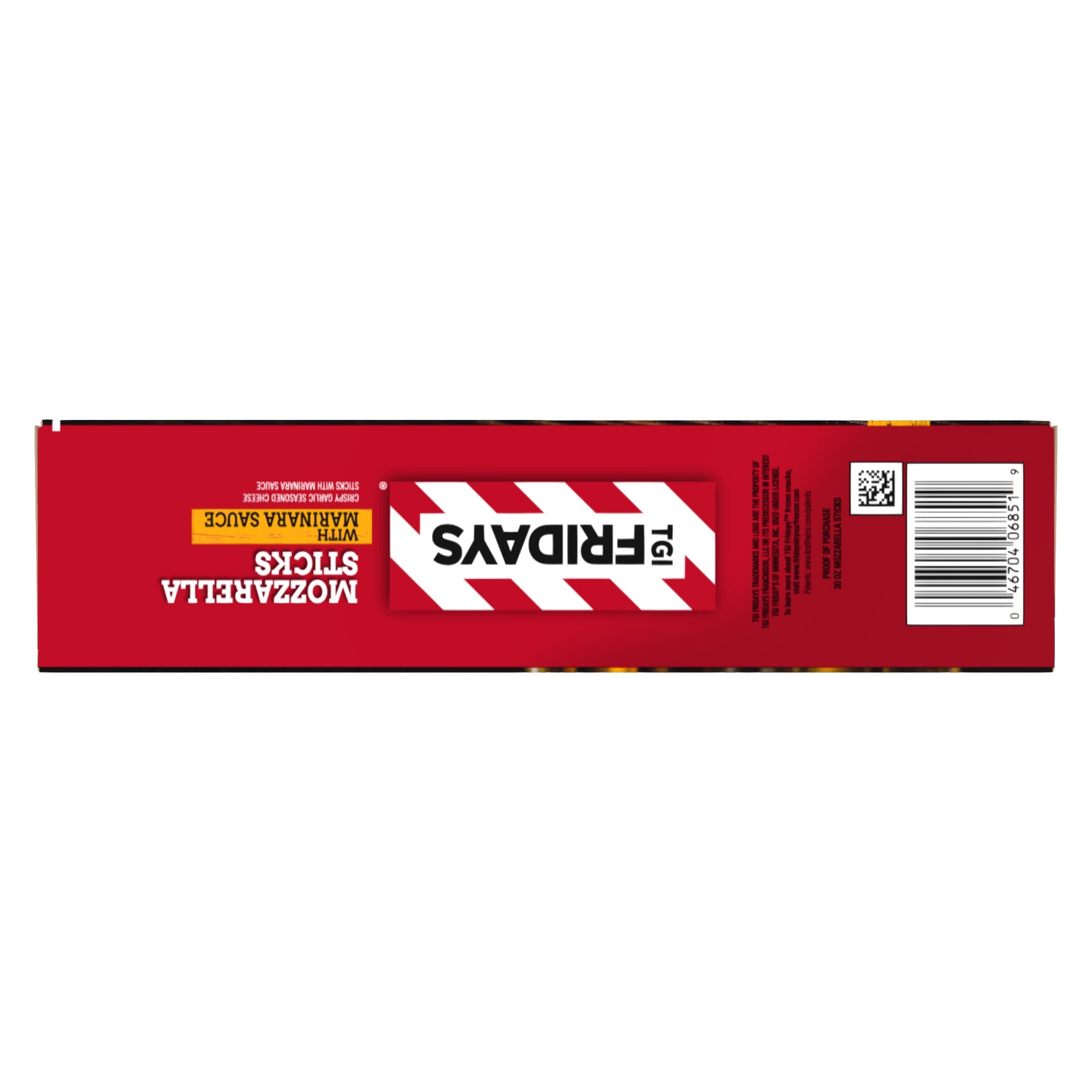 TGI Fridays Mozzarella Sticks Value Size Frozen Snacks with Marinara Sauce 30 Oz
