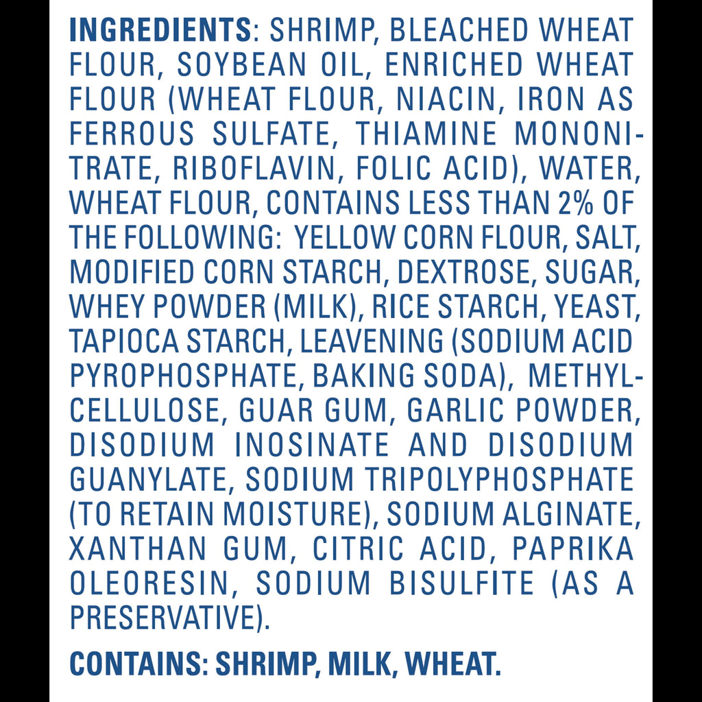 SeaPak Crispy Breaded Butterfly Shrimp Frozen 18 Oz 36 Count
