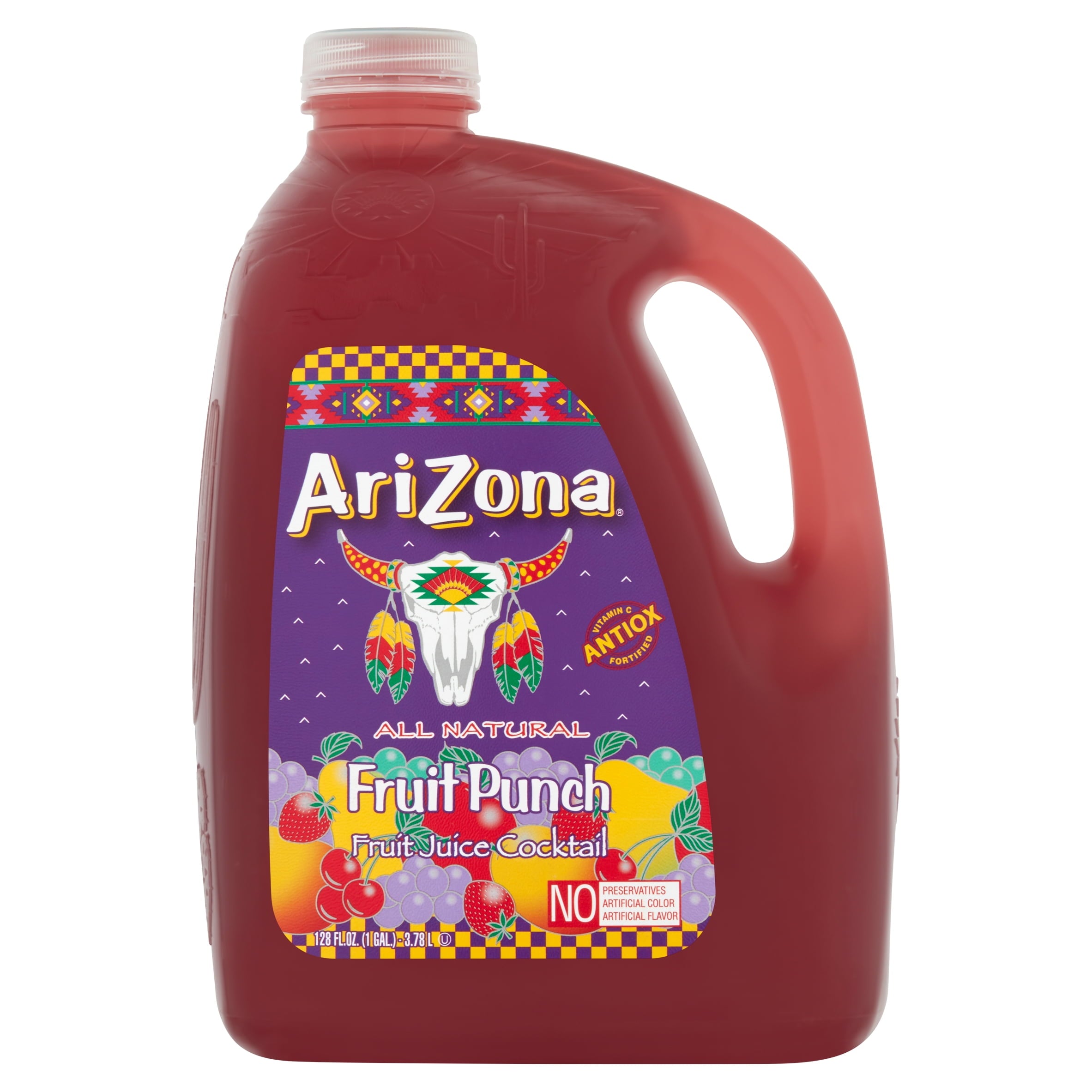 AriZona Kiwi Fruit Punch Juice Cocktail 128 fl oz