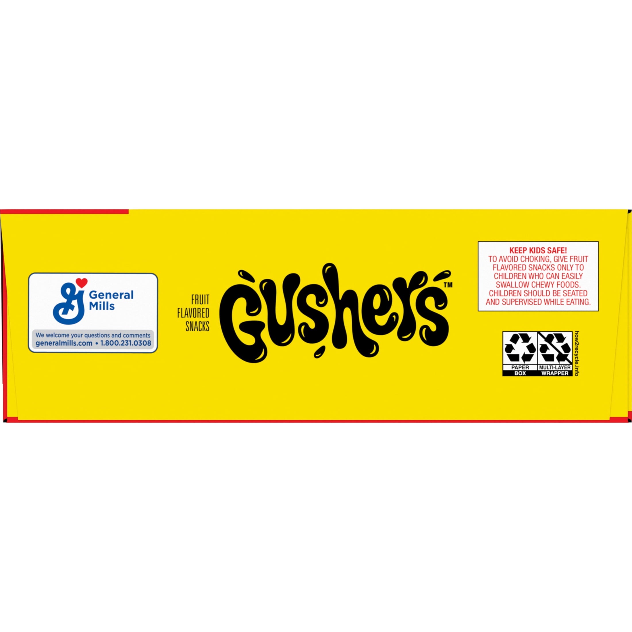 Tropical and Strawberry Fruit Flavored Snacks 16 Oz 20 Count Gushers